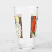 Victoriaans kerstrecorder glas (Rechts)