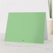 Victoriaans kerstrode rode rode rode rode rode rod kaart (Achterkant)