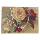 Victoriaans kerstRozen Groot Cadeauzakje (Achterkant)