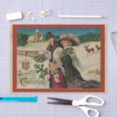 Victoriaans kersttijdpapier tissuepapier (Craft)