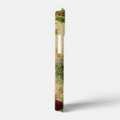 Victoriaans kerstvader Floral Ephemera Case-Mate iPhone Case (Achterkant / Rechts)