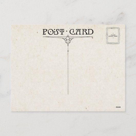 Victoriaans kerstvader Floral Ephemera Feestdagenkaart (Achterkant)