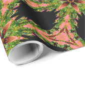 Victoriaans kerstventilator voor orgels cadeaupapier (Rol Hoek)