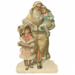 Victoriaans kerstversiering fotobeeldje ornament<br><div class="desc">Vintage kerstversieringen voor je boom. Ideaal voor een Victoriaans boom of als cadeautjes! Mooi als cadeau stropdas ook!</div>