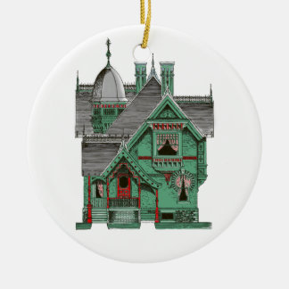 Victoriaans kerstversiering Keramisch Ornament