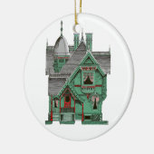 Victoriaans kerstversiering Keramisch Ornament (Links)