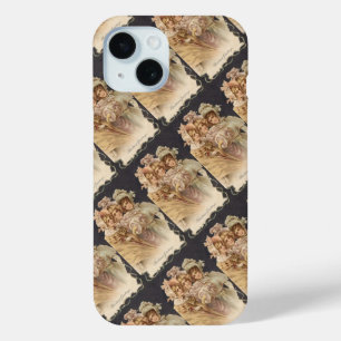 Victoriaans kerstviering iPhone 15 case