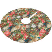 Victoriaans kerstviering kerstboom rok (Gekanteld)