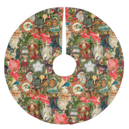 Victoriaans kerstviering kerstboom rok