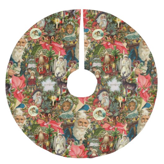 Victoriaans kerstviering kerstboom rok (Voorkant)