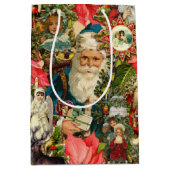 Victoriaans kerstviering  medium cadeauzakje (Voorkant)