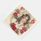 Victoriaans keuken servetten (Hoek)