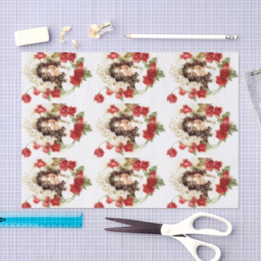 Victoriaans keuken tissuepapier (Craft)