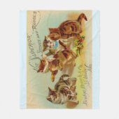 Victoriaans keukens fleece deken (Voorkant)