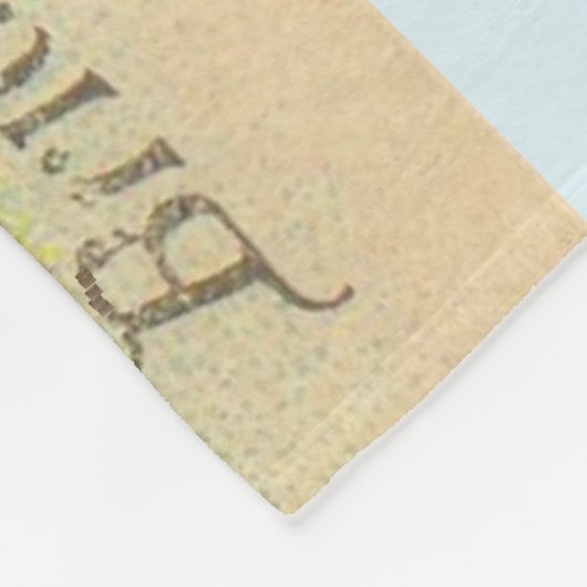 Victoriaans keukens fleece deken (Hoek)