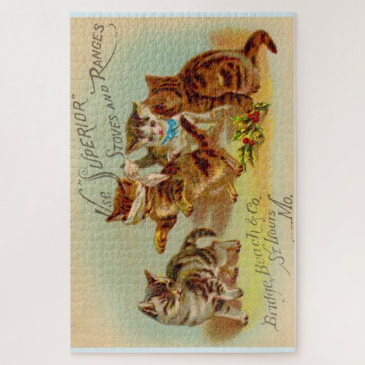 Victoriaans keukens legpuzzel (Verticaal)