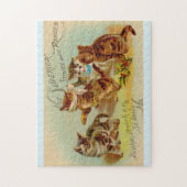 Victoriaans keukens legpuzzel (Verticaal)