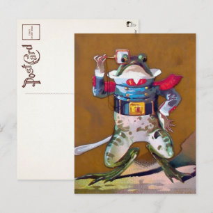 Victoriaans kikkervisje Briefkaart