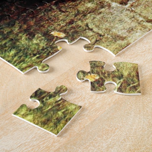 Victoriaans kind dat een brief post legpuzzel (Zijkant)