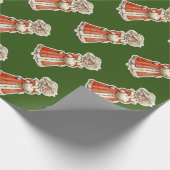 Victoriaans kind papier pop winter nostalgisch sch (Hoek)