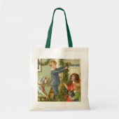 Victoriaans kinderen die met kerstmis sterven word tote bag (Voorkant)