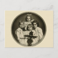 Victoriaans kinderen Funny Creepy Evil Demonic uit
