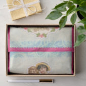 Victoriaans kinderen Gift of Love Heart Boy Girl Tissuepapier (Geschenk)