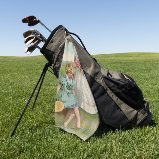 Victoriaans kinderen golfhanddoek (Groen)