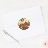 Victoriaans Kinderen Kerst stickers (Envelop)