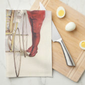  Victoriaans kinderen, kinderen en Baby in Pram Theedoek (Quarter Fold)