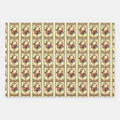 Victoriaans kinderen  kunst inpakpapier vel (Voorkant 2)