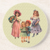 Victoriaans kinderen  Onderzetter (Voorkant)