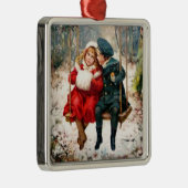  Victoriaans kinderen op het Ornament van de zwaai (Rechts)