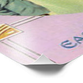 Victoriaans kinderen Paaseieren Bunny Lily Foto Afdruk (Hoek)