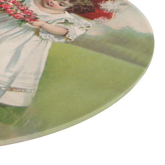 Victoriaans kinderen snijplank (Hoek)