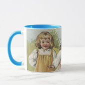 Victoriaans kinderen spelen Blind Man Mok (Links)