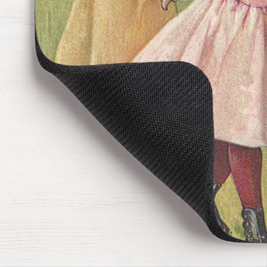  Victoriaans kinderen spelen Blind Man Muismat (Hoek)