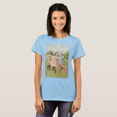  Victoriaans kinderen spelen Blind Man T-shirt (Voorkant volledig)