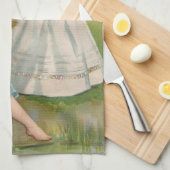 Victoriaans kinderen theedoek (Quarter Fold)