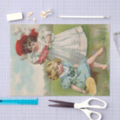 Victoriaans kinderen tissuepapier (Craft)