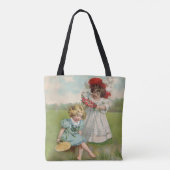 Victoriaans kinderen tote bag (Achterkant)