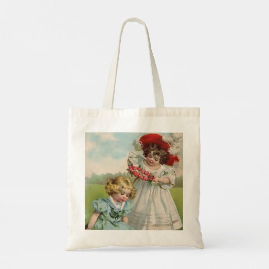 Victoriaans kinderen tote bag (Achterkant)