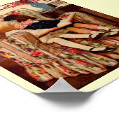 Victoriaans kinderverhaalkunst poster (Hoek)