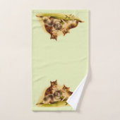 Victoriaans kittens bad handdoek (Handdoek)