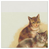 Victoriaans kittens stof (Close Up)