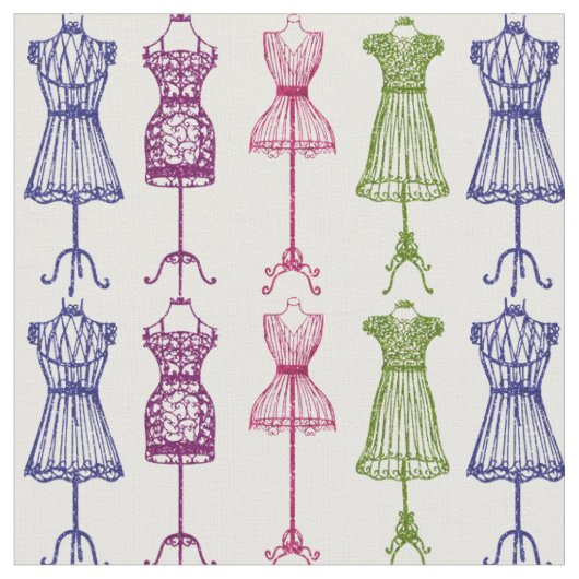 Victoriaans kleding naaien stof (Close Up)