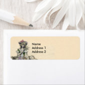 Victoriaans kleine boepschaap met peep Etiket (Insitu)