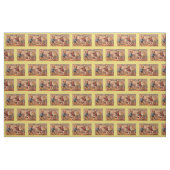 Victoriaans klemmen van de celluloïde tradecard-co stof (Fat Quarter)