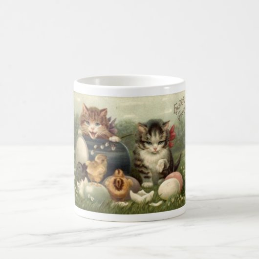  Victoriaans kleutermuts voor retroArt-scats Koffiemok