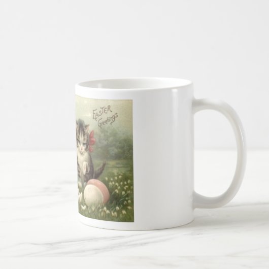  Victoriaans kleutermuts voor retroArt-scats Koffiemok (Rechts)